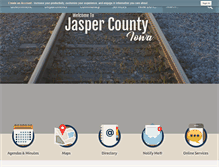 Tablet Screenshot of co.jasper.ia.us